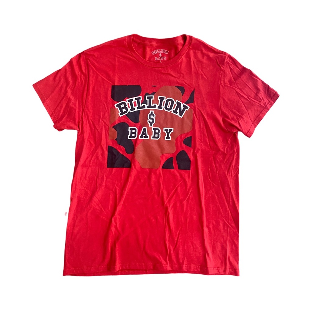 Billion dollar Baby tee shirt red